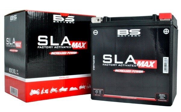 Obrázek produktu Továrně aktivovaná motocyklová baterie BS-BATTERY SLA MAX