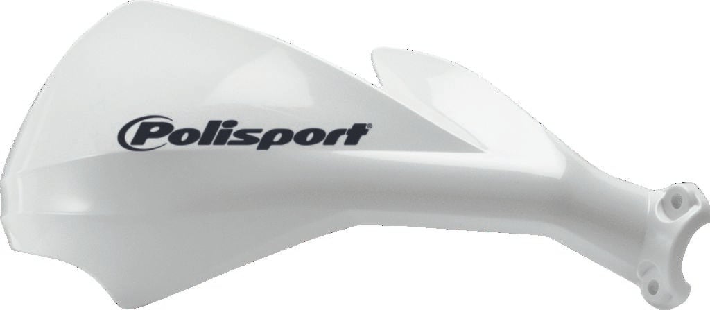 Obrázek produktu Chrániče páček POLISPORT SHARP 8304000111 s univerzální montážní sadou bílá 8304000111