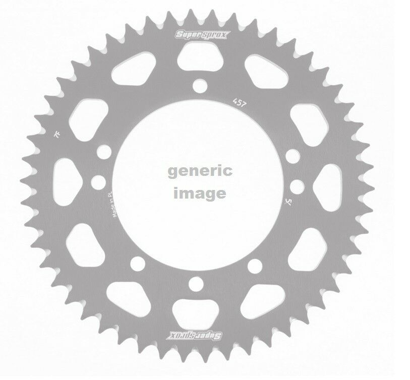 Obrázek produktu Hliníková řetězová rozeta SUPERSPROX RAL-457:52-BLK černý 52 zubů, 420 RAL-457:52-BLK