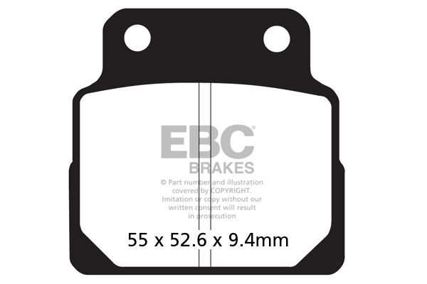 Obrázek produktu Brzdové destičky EBC FA122