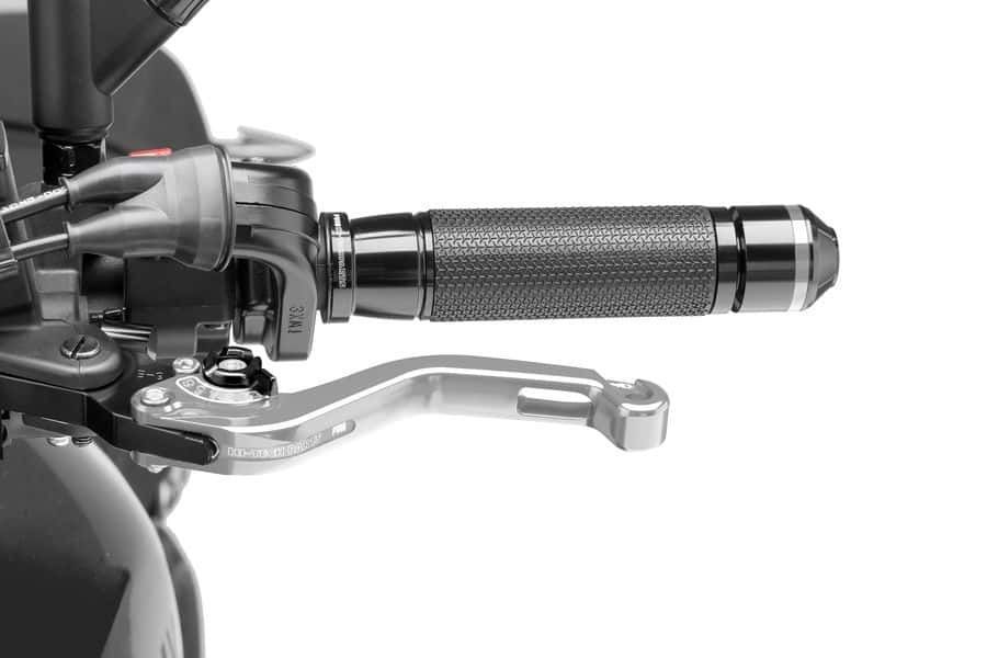 Obrázek produktu Páčka spojky bez adaptéru PUIG 280PN krátké stříbrná/černá 280PN