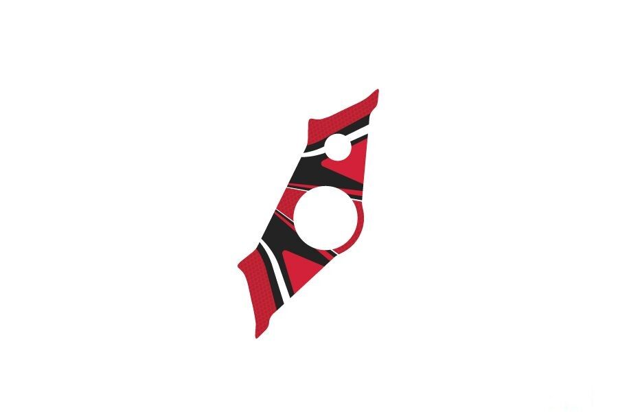 Obrázek produktu Ochranné nálepky na "brýle" PUIG RADIKAL 6926R červená 6926R