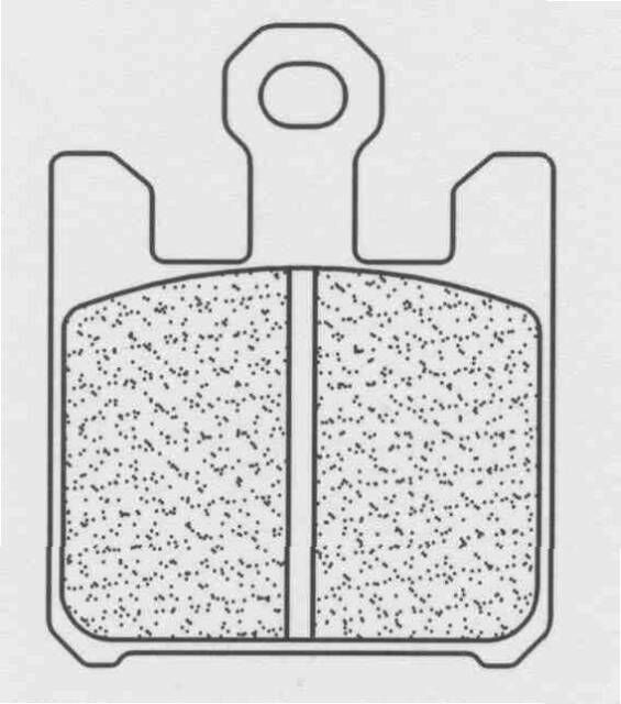 Obrázek produktu Brzdové destičky CL BRAKES A3+ (2ks v sadě)