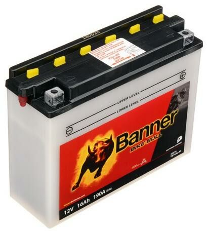 Obrázek produktu baterie 12V, YB16AL-A2, 16Ah, 190A, BANNER Bike Bull 207x71x164