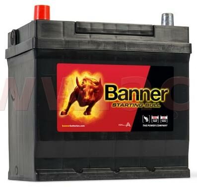Obrázek produktu 45Ah baterie, 300A, levá BANNER Starting Bull 218x135x203(225) 54579
