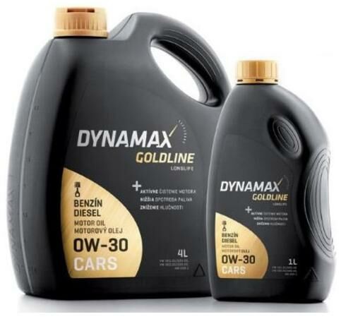 Obrázek produktu DYNAMAX GOLDLINE LONGLIFE 0W30, plně syntetický motorový olej 5 l 502114