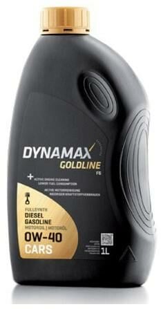 Obrázek produktu DYNAMAX GOLDLINE FS 0W40, plně syntetický motorový olej 1 l 502729