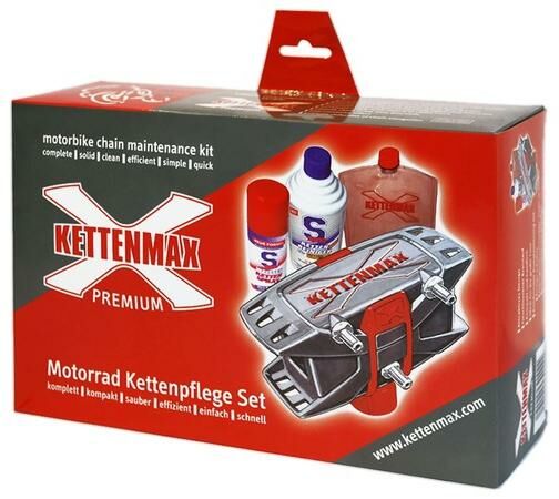 Obrázek produktu KETTENMAX PREMIUM - pračka na motocyklové řetězy (kompletní sada vč. čističe a konzervantu řetězů) KMP-KD-002-NEU