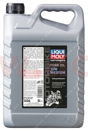 Obrázek produktu LIQUI MOLY Motorbike Fork Oil 10w Medium - olej do tlumičů pro motocykly - střední 5 l 1606