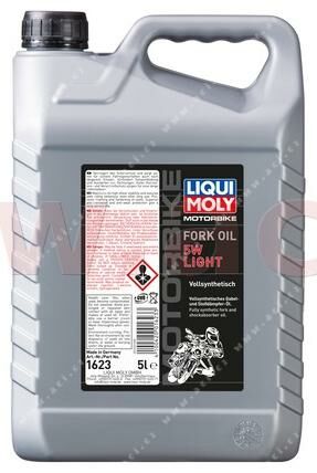 Obrázek produktu LIQUI MOLY Motorbike Fork Oil 5w Light - olej do tlumičů pro motocykly - lehký 5 l 1623