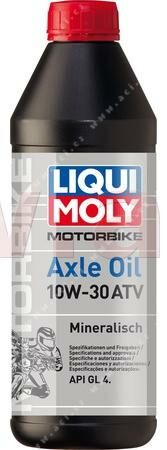 Obrázek produktu LIQUI MOLY Motorbike Axle Oil 10W-30 ATV - minerální převodový olej 1 l 3094