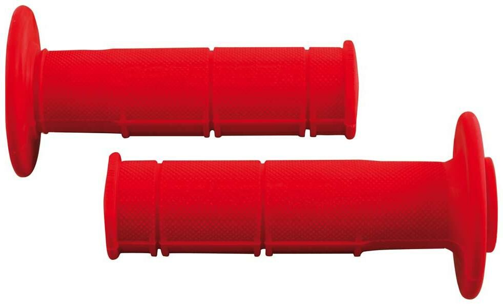 Obrázek produktu gripy Racing (měkké), RTECH (červené, pár, délka 116 mm) R-MPR000RS014