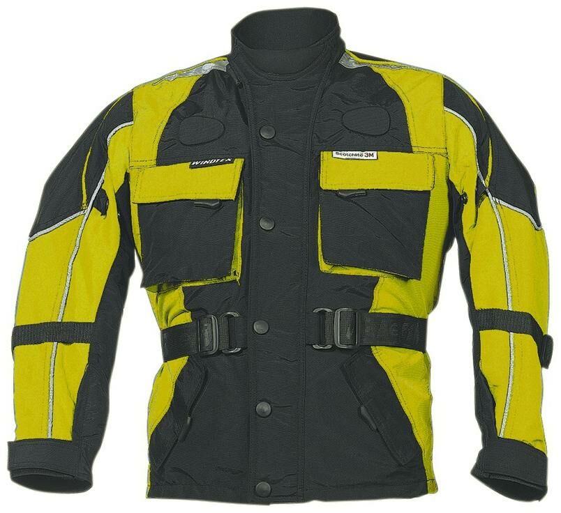 Obrázek produktu bunda Taslan, ROLEFF, dětská (černá/žlutá) RO433K