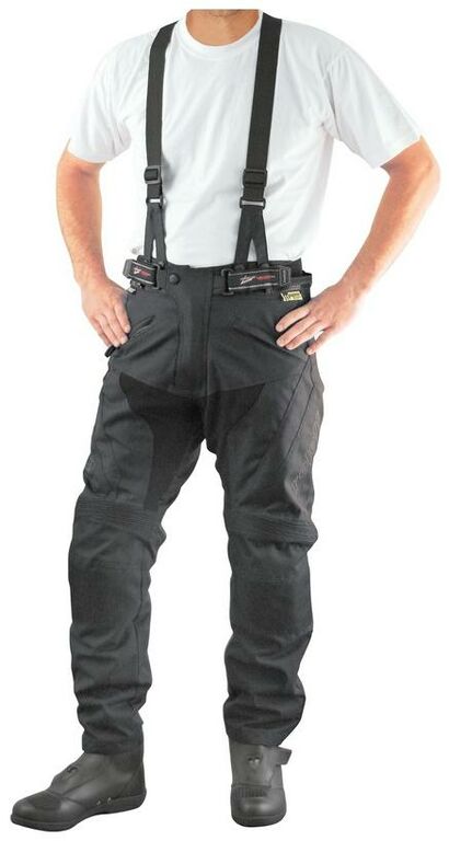 Obrázek produktu kalhoty Kodra Strap, ROLEFF, pánské (černé, odnímatelné kšandy) RO470