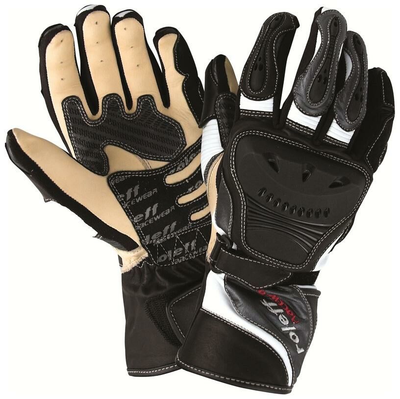 Obrázek produktu rukavice Sachsenring, ROLEFF, pánské (černé/šedé) RO86