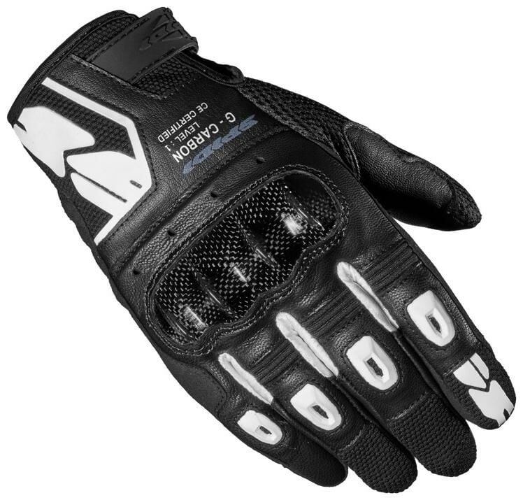 Obrázek produktu rukavice G-CARBON, SPIDI (černé/bílé)