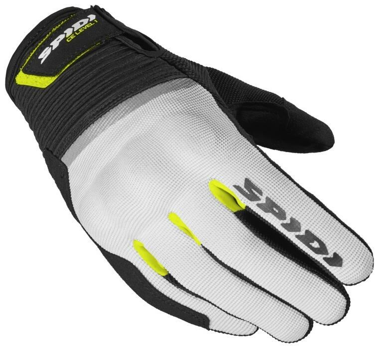 Obrázek produktu rukavice FLASH CE LADY, SPIDI, dámské (černé/bílé/žluté fluo)