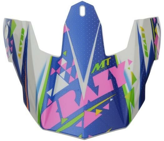 Obrázek produktu kšilt pro přilby Synchrony Crazy, MT - Španělsko (sada vč. šroubů) MT HELMETS 181324100
