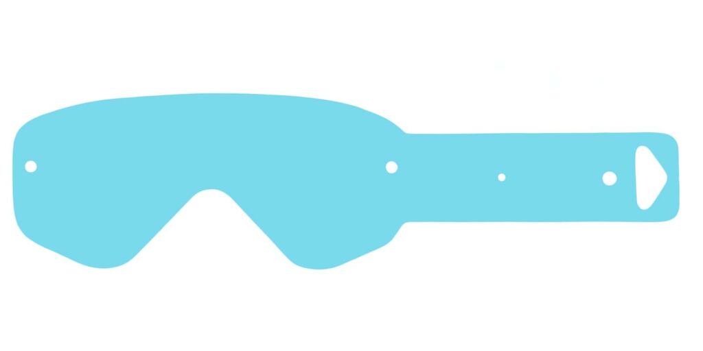 Obrázek produktu strhávací slídy plexi pro brýle SCOTT řady 80/RECOIL/Xi, Q-TECH (10 vrstev v balení, čiré) Scott XY 10ks