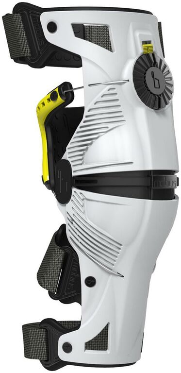 Obrázek produktu kolenní ortézy X8 sada L/P, MOBIUS - USA (bílá/žlutá) 10101