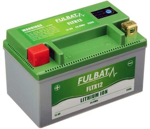 Obrázek produktu lithiová baterie  LiFePO4  YTX12-BS FULBAT  12V, 3,5Ah, 250A, hmotnost 0,65 kg, 150x87x93