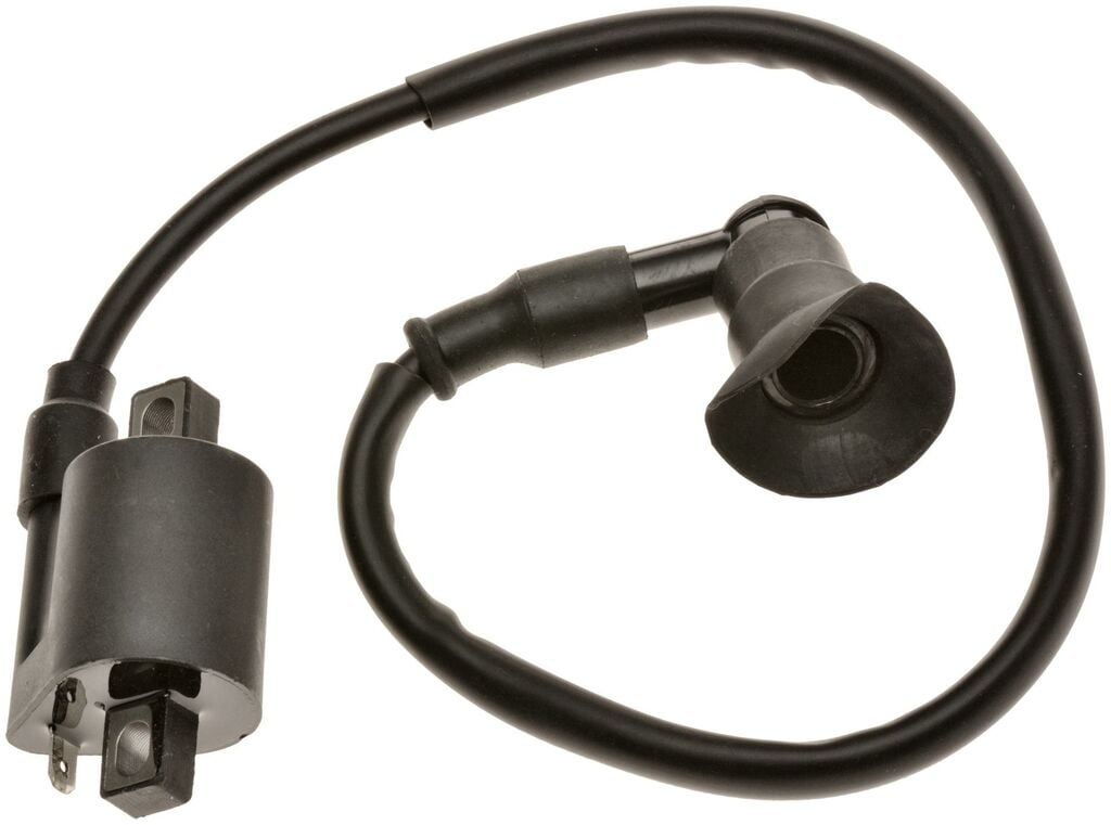 Obrázek produktu indukční cívka vč. koncovky zapalovacího kabelu 90° (plastový plášť) Q-TECH