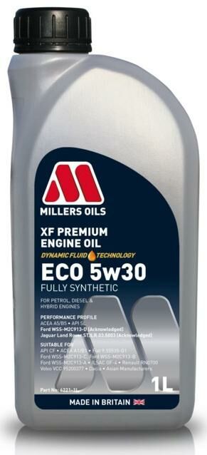 Obrázek produktu MILLERS OILS XF PREMIUM ECO 5w30, plně syntetický, 1 l  62211