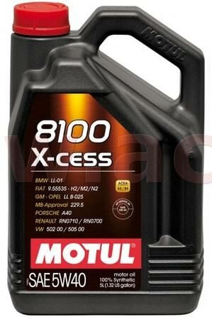 Obrázek produktu MOTUL 8100 X-CESS 5W-40, 5 l 102870