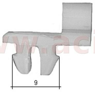 Obrázek produktu úchyt táhla dveří (sada 10 ks) 57185