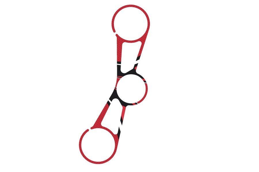 Obrázek produktu Ochranné nálepky na "brýle" PUIG RADIKAL 8315R červená 8315R