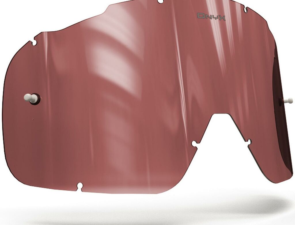 Obrázek produktu plexi pro brýle FOX RACING AIRSPC, ONYX LENSES (červené s polarizací) 15-141-21