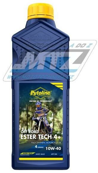 Obrázek produktu Olej motorový motocyklový Putoline Ester Tech OffRoad4+ 10W40 (1L) PU70634