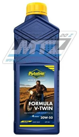 Obrázek produktu Olej motorový motocyklový Putoline Formula V-Twin 20W50 (1L) PU70182