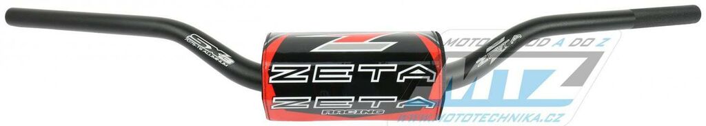Obrázek produktu Řídítka ZETA SX3 MX-313 (1 1/8” = 28,6mm) s polstrem - ZETA ZE06-3131 - Suzuki+KTM - černé