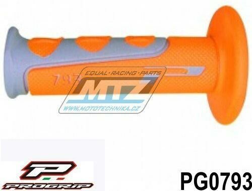 Obrázek produktu Rukojeti/Gripy Progrip 793 - šedo-oranžové PG0793-07