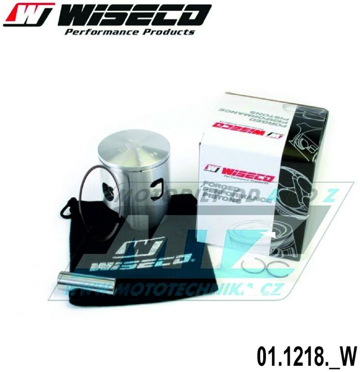 Obrázek produktu Pístní sada Honda CR125 / 92-03 - pro vrtání 55,00mm (kovaný - Wiseco676M05500) (01-1218-w)