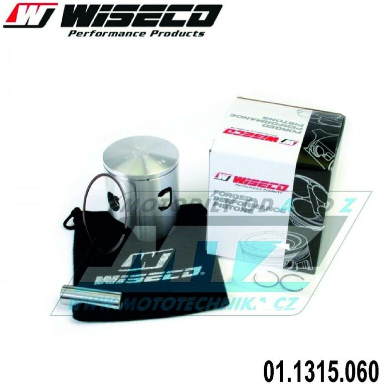 Obrázek produktu Pístní sada Honda CR250 / 86-96 + Suzuki RM250 / 96-97 - pro vrtání 67,00mm (kovaný - Wiseco614M06700)