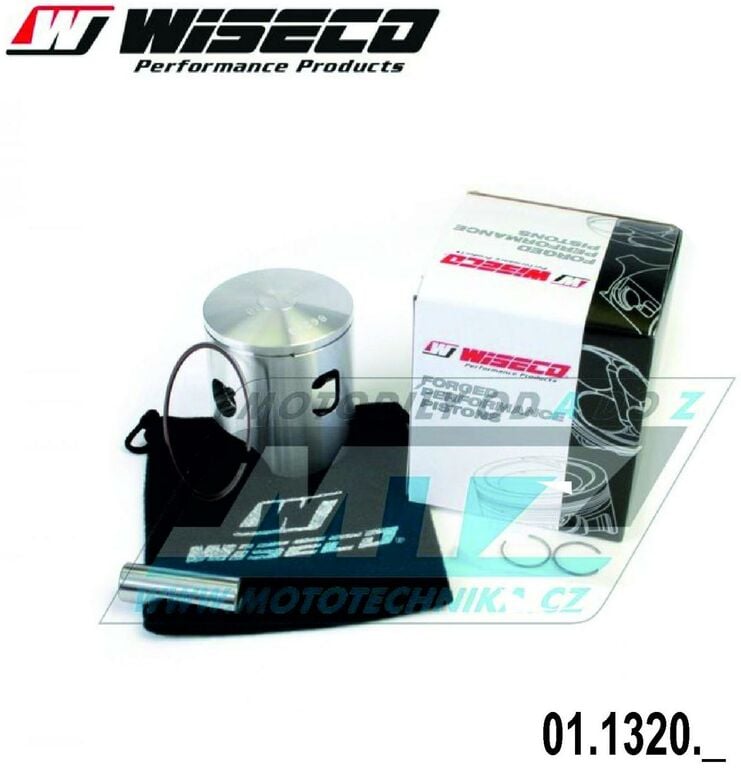 Obrázek produktu Pístní sada Honda CR250 / 97-01 + Husqvarna CR250+WR250 / 99-13 - pro vrtání 68,00mm (kovaný - Wiseco702M06800) (01-1320-w)