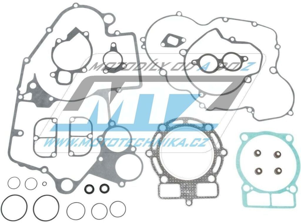 Obrázek produktu Těsnění kompletní motor KTM 400EXC+450EXC / 00-07 + Beta RR400+RR450 / 05-09