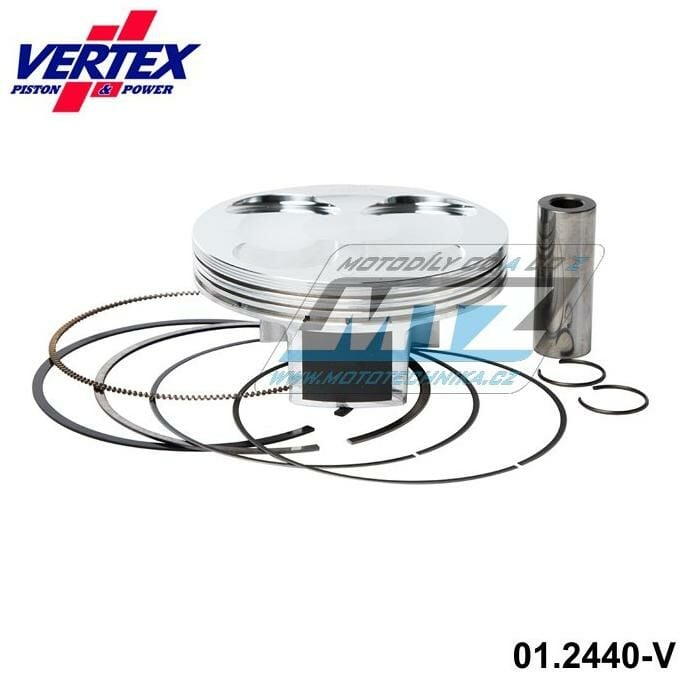 Obrázek produktu Pístní sada Yamaha YZF450 / 10-13 - rozměr 96,96mm (Vertex 23562D)