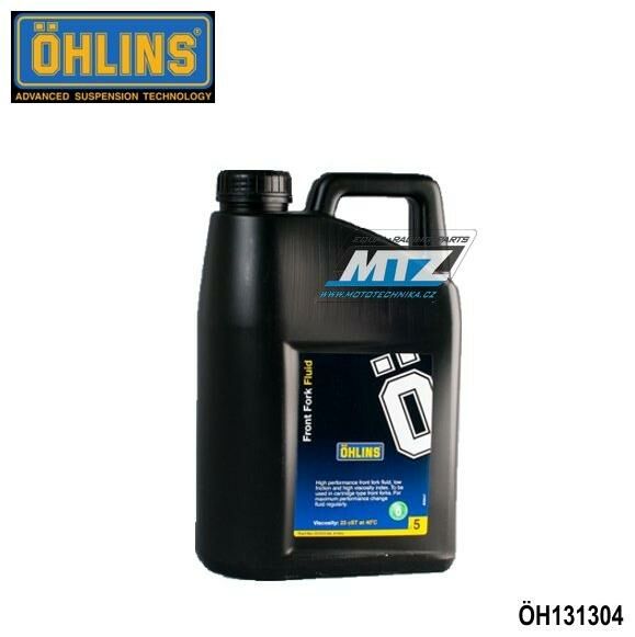 Obrázek produktu Olej Öhlins do vidlic - No5 20cSt40°C (balení 4litry) (oh131304) ÖH133004