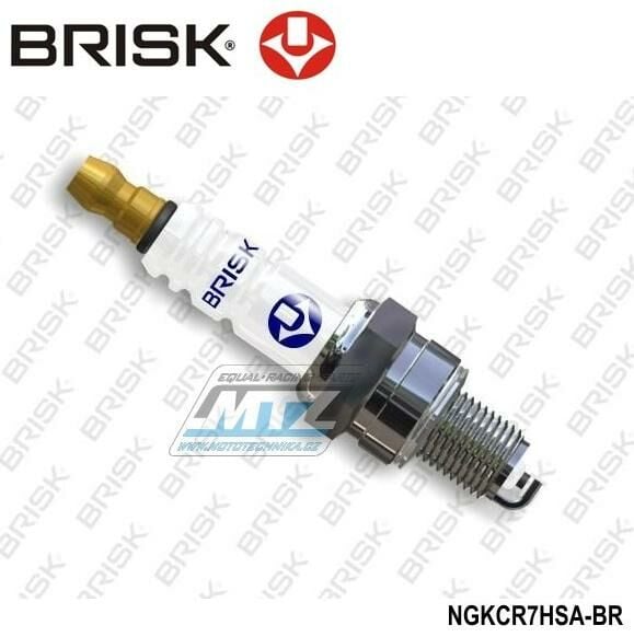 Obrázek produktu Svíčka motocyklová zapalovací Brisk - NAR14YC (ngkcr7hsa-br)
