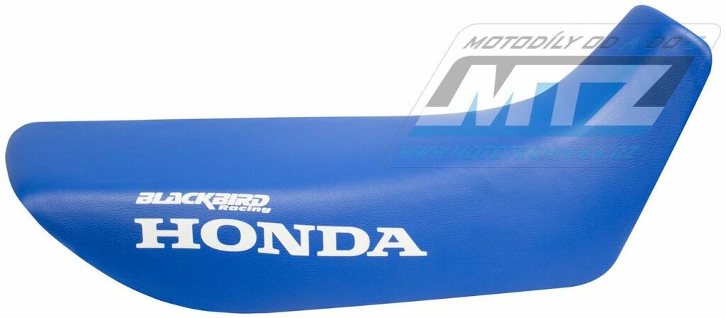 Obrázek produktu Potah sedla Honda NX650 Dominator / 88-02 - barva modrá - s nápisem Honda