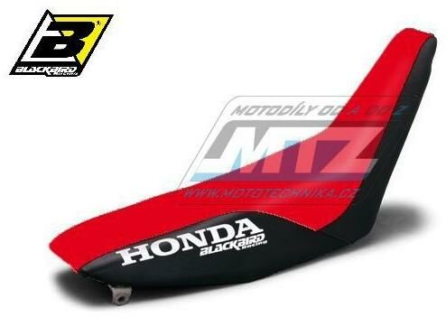 Obrázek produktu Potah sedla Honda XR250+XR400 / 96-04 - červeno-černý (bb1101-02)