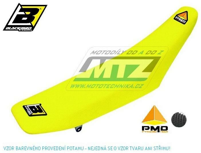 Obrázek produktu Potah sedla Suzuki RMZ450 / 08-17 - barva žlutá - typ potahu PMD