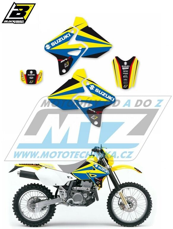 Obrázek produktu Polepy na motocykl (sada polepů Dream) Suzuki DRZ400 / 00-23 - typ polepů Dream4