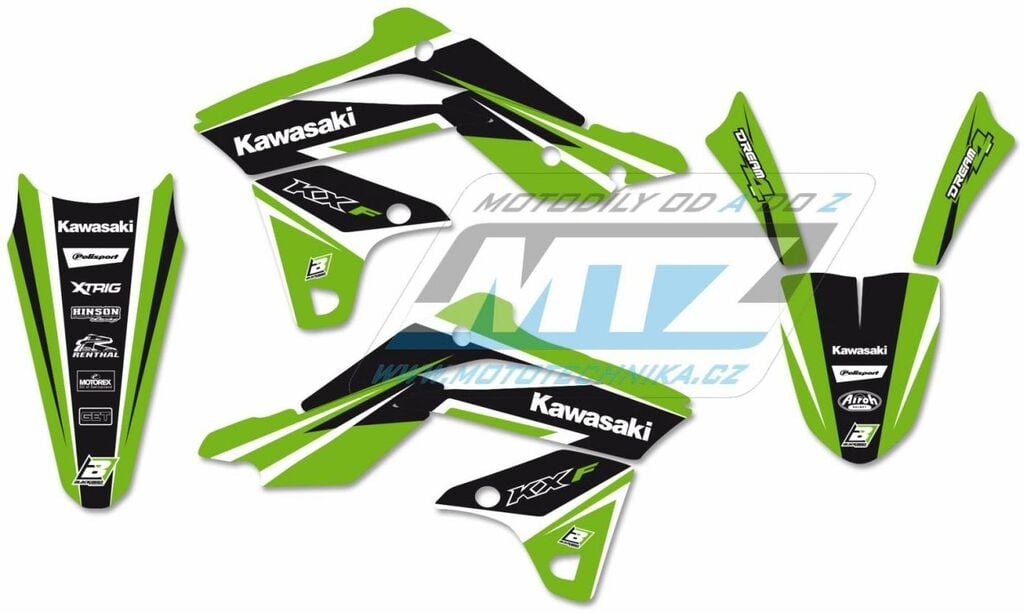 Obrázek produktu Polepy Dream4 Kawasaki KXF250 / 13-16 (bb2421n)