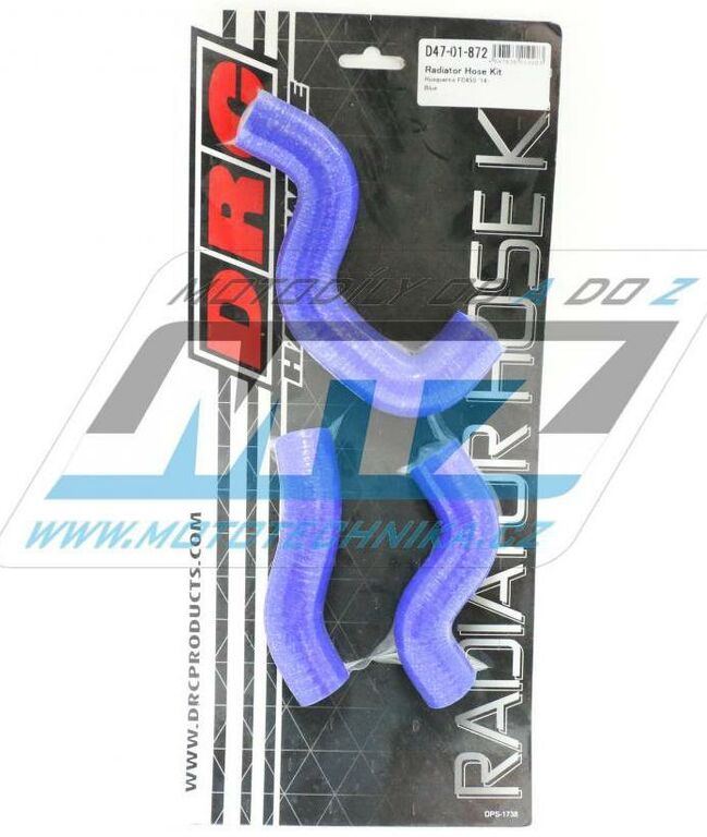 Obrázek produktu Hadice chladiče Husqvarna FC450 / 14-15 - modré (sada 3ks) (df4701872) DF4701872