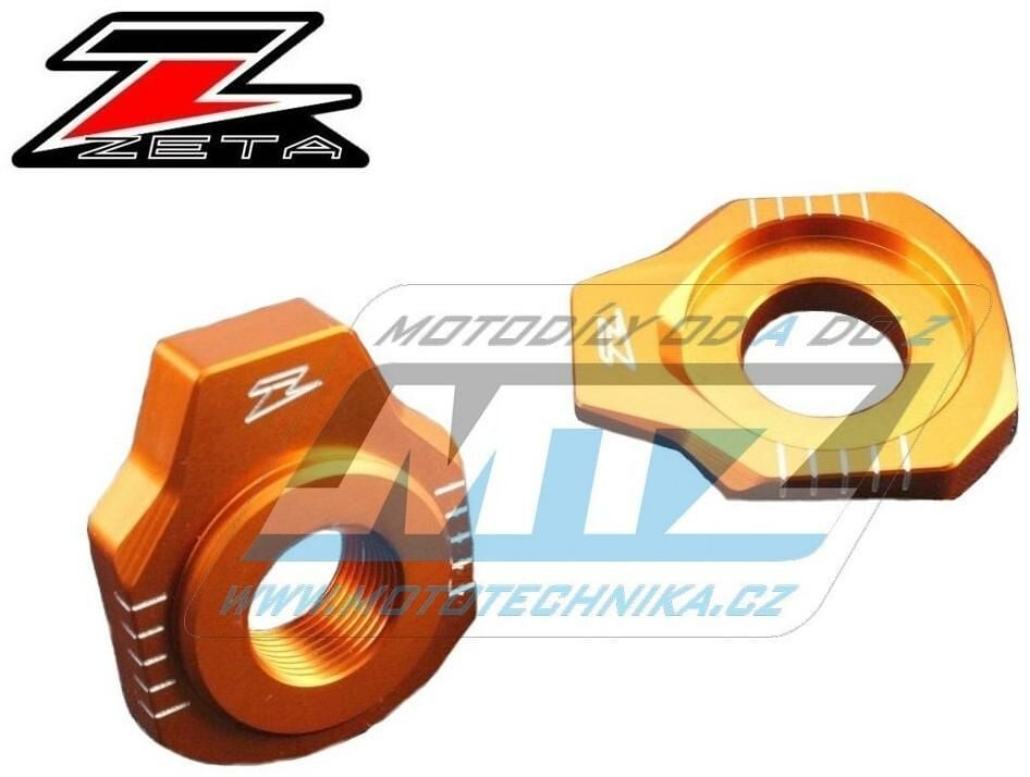 Obrázek produktu Dorazy osy zadního kola ZETA ZE93-5427 - KTM 85SX / 03-14 + SX+SXF / 03-12 + EXC+EXCF / 00-23 + Husaberg FE+FC+FS+TE / 04-13 + Husqvarna FE+FC+TE+TC - oranž