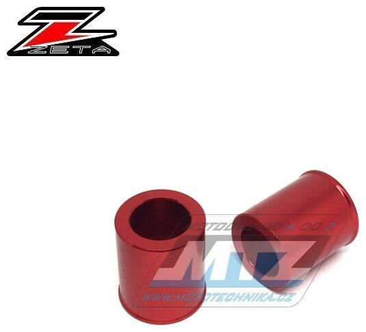 Obrázek produktu Rozpěrky na osu předního kola ZETA ZE93-3081 - Honda CRF250L / 12-17 - červené